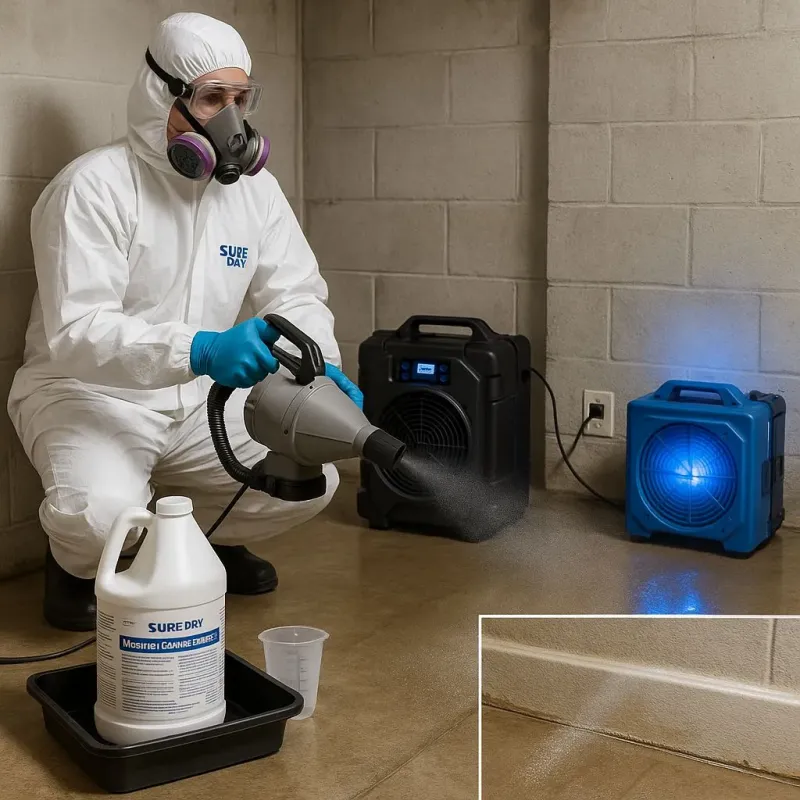 Sanitization and Odor Removal process in Lafourche Parish, LA
