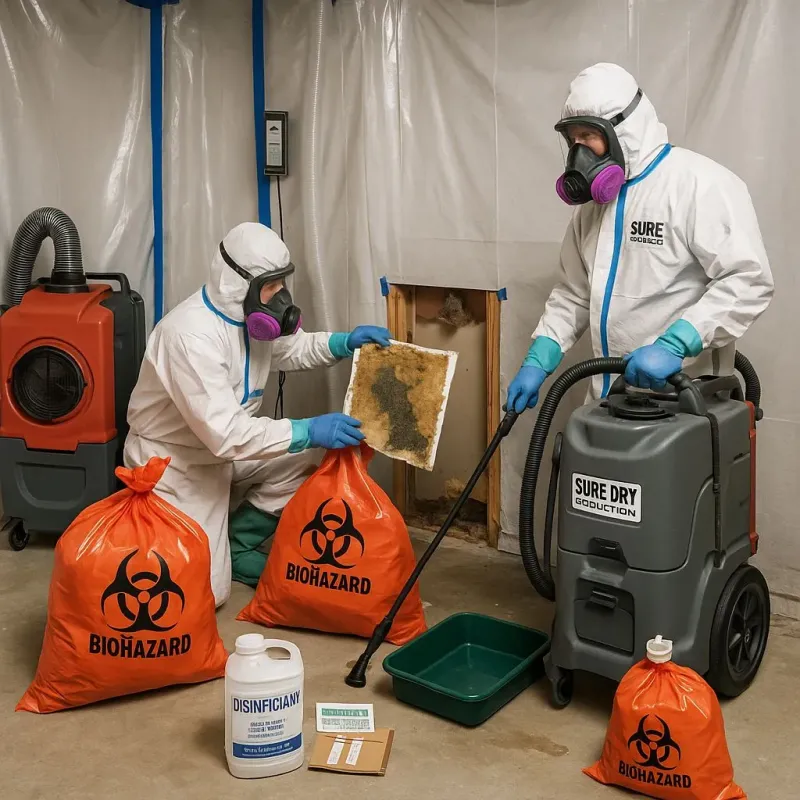 Contaminated Water Handling Protocols process in Lafourche Parish, LA
