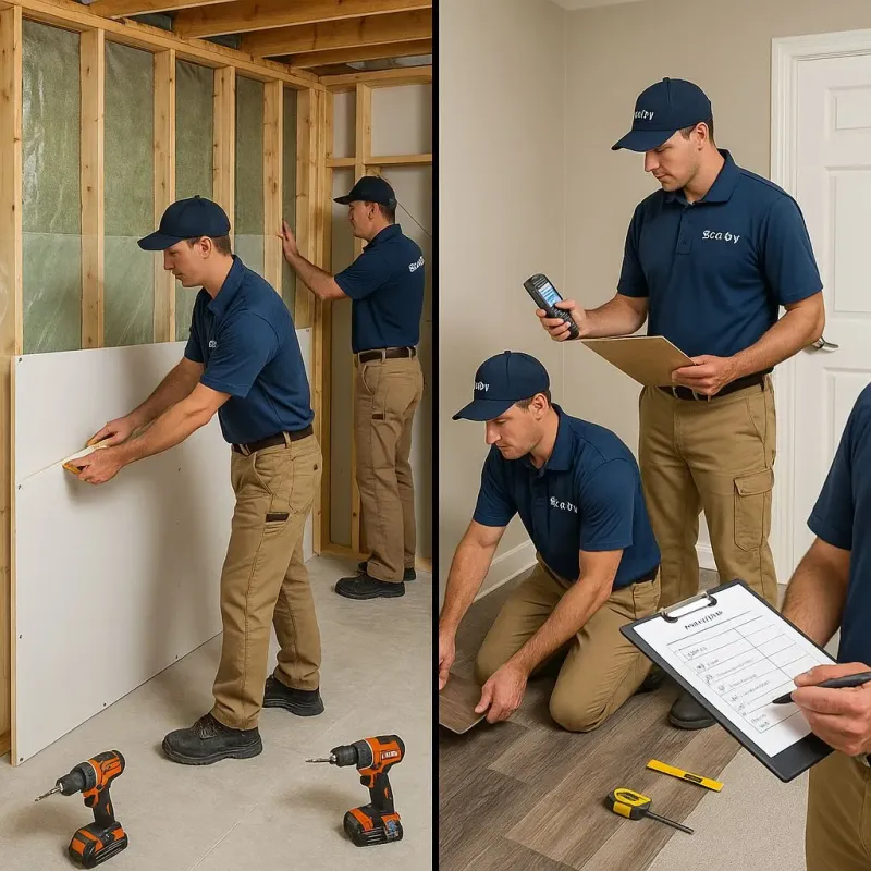 Repairs and Reconstruction process in Lafourche Parish, LA